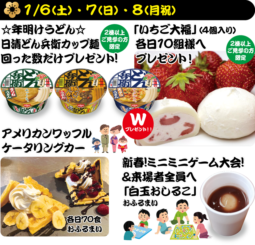1月イベント内容